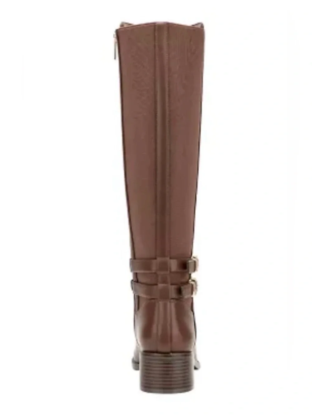 Unisa Waylee J Classic Women's Tall Brown Riding Boots with Buckle Detail